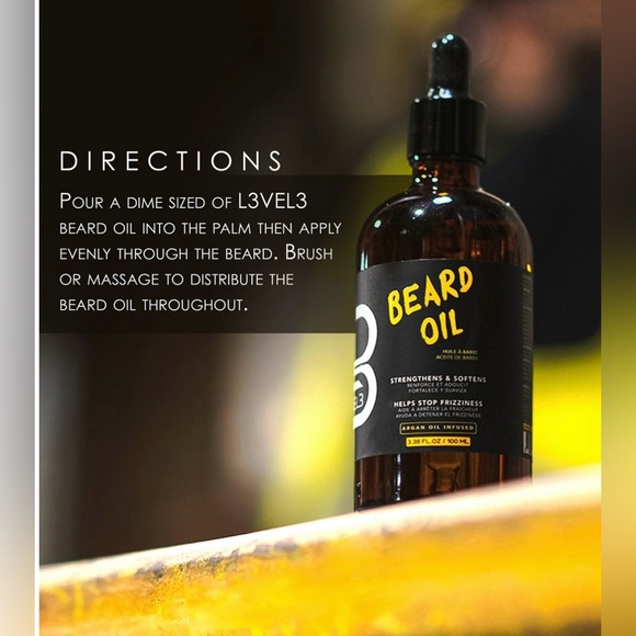 L3VEL3 Beard Oil - Picture 5 of 6